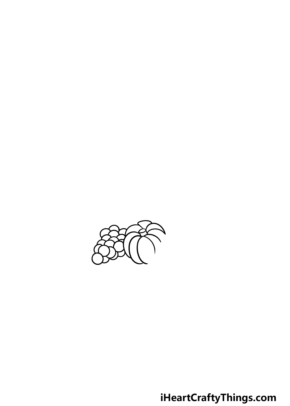 drawing Thanksgiving step 1