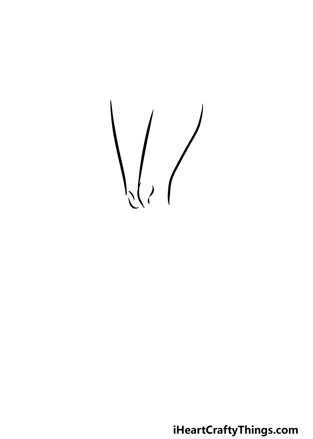 drawing legs step 1