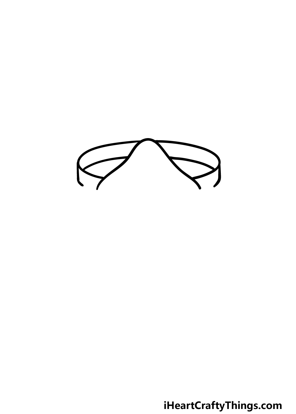 drawing Gas Mask step 1