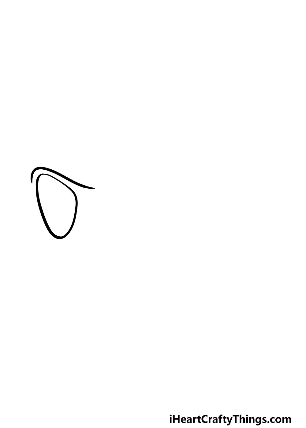 drawing sunglasses step 1
