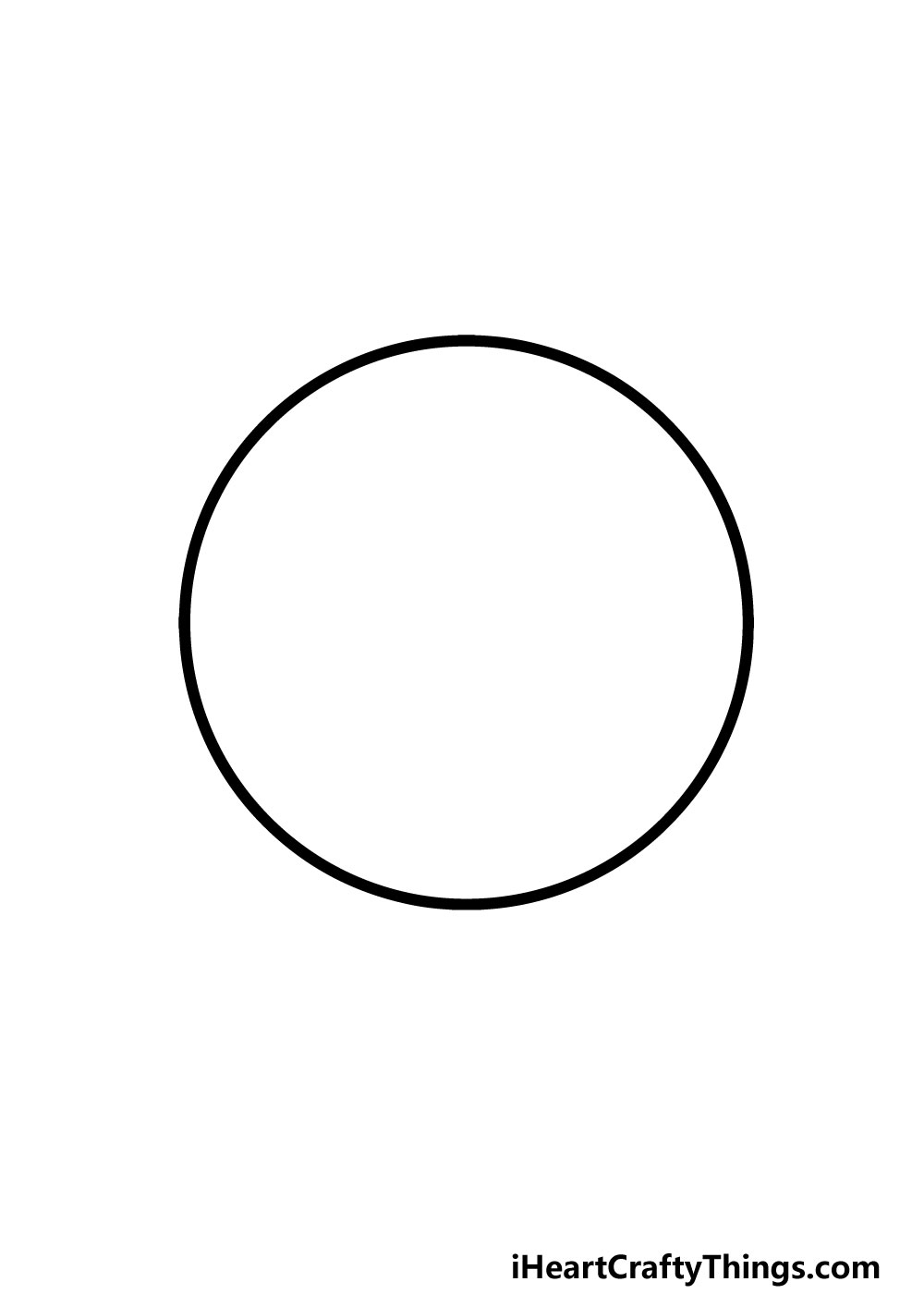 drawing a winky face step 1