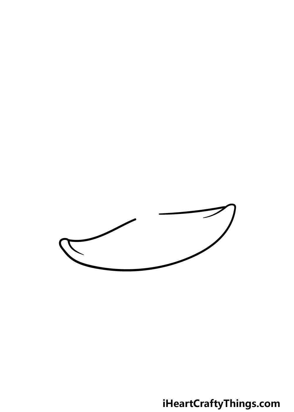 drawing a witch hat step 1