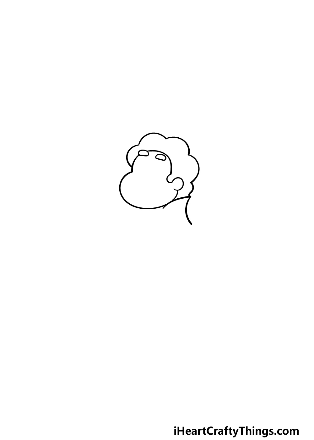 drawing steven universe step 1