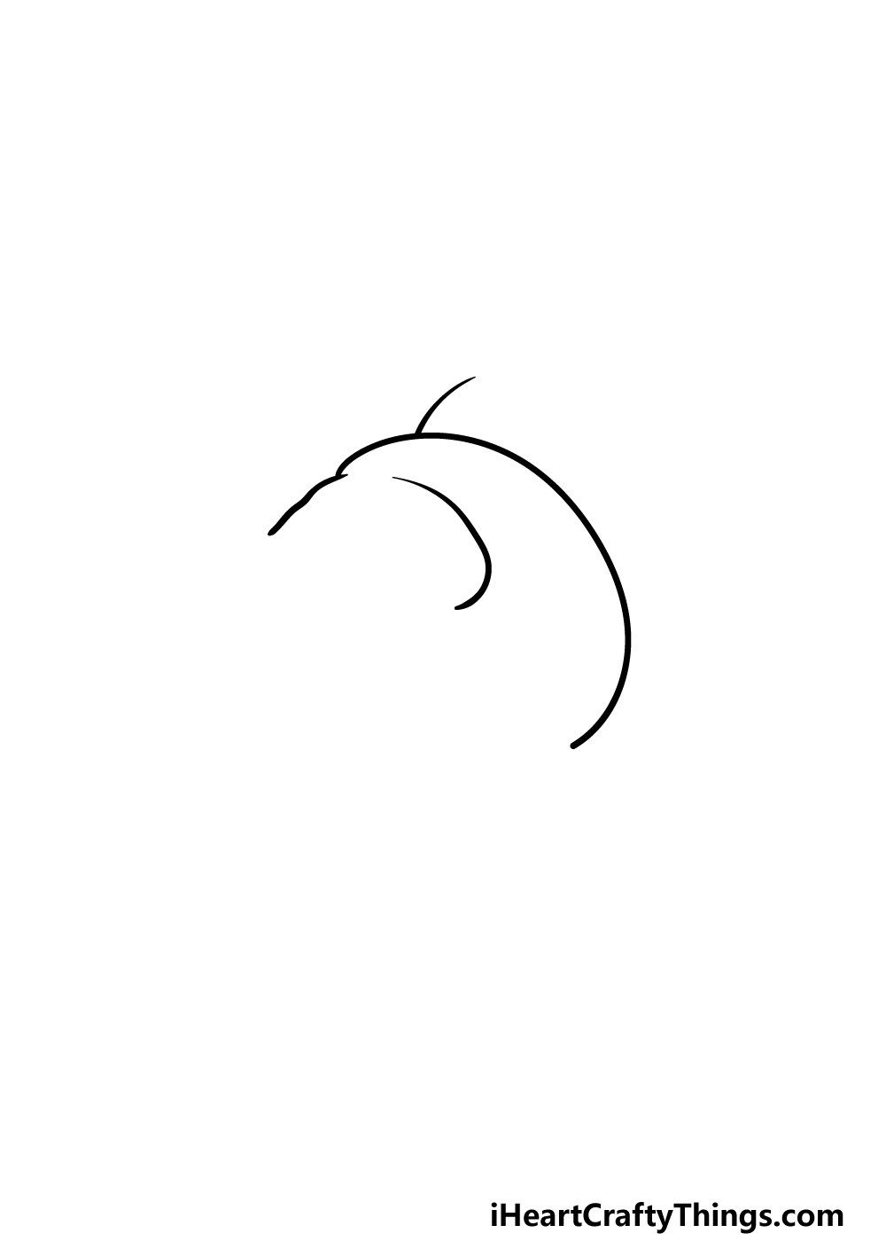 drawing a bass step 1