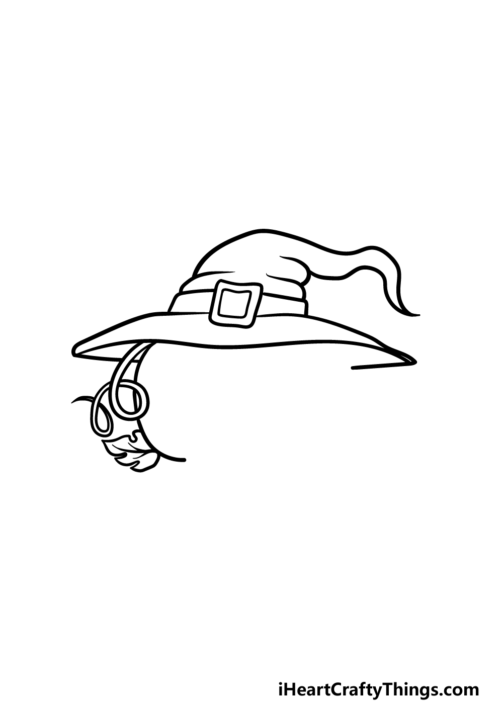 drawing Halloween step 2