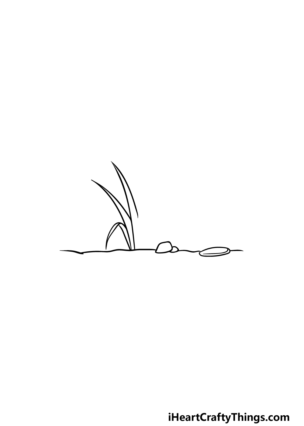 drawing grass step 2