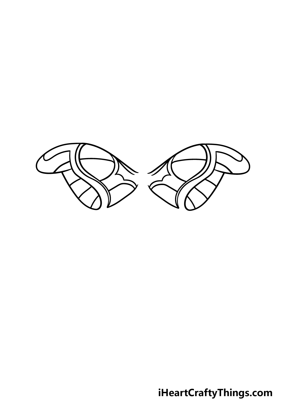 drawing a moth step 2