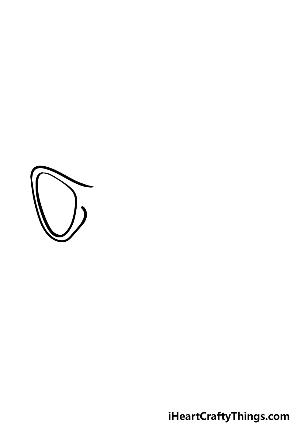 drawing sunglasses step 2