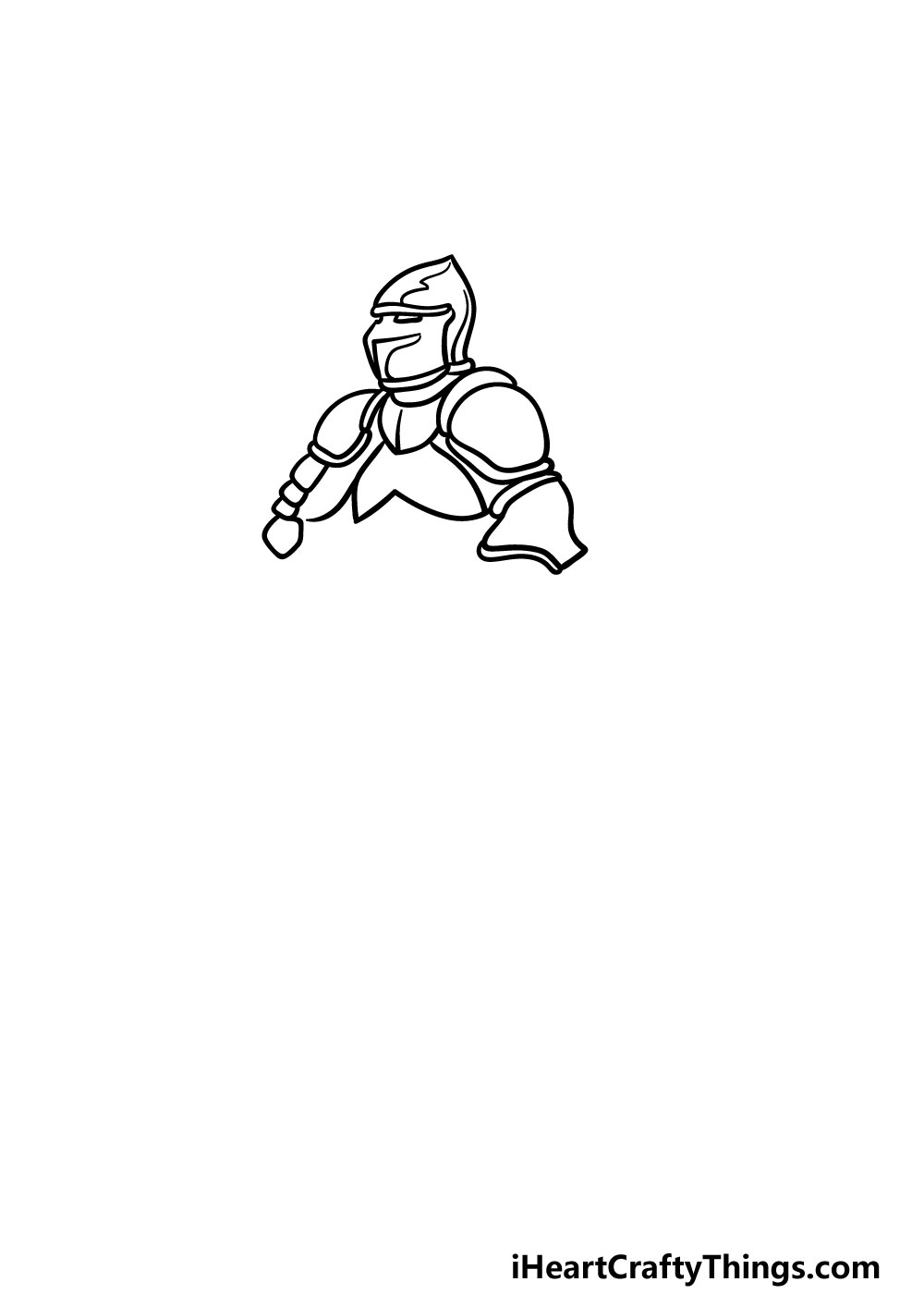 drawing armor step 2