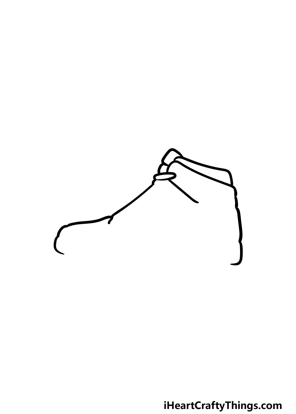 drawing air jordan shoes step 2