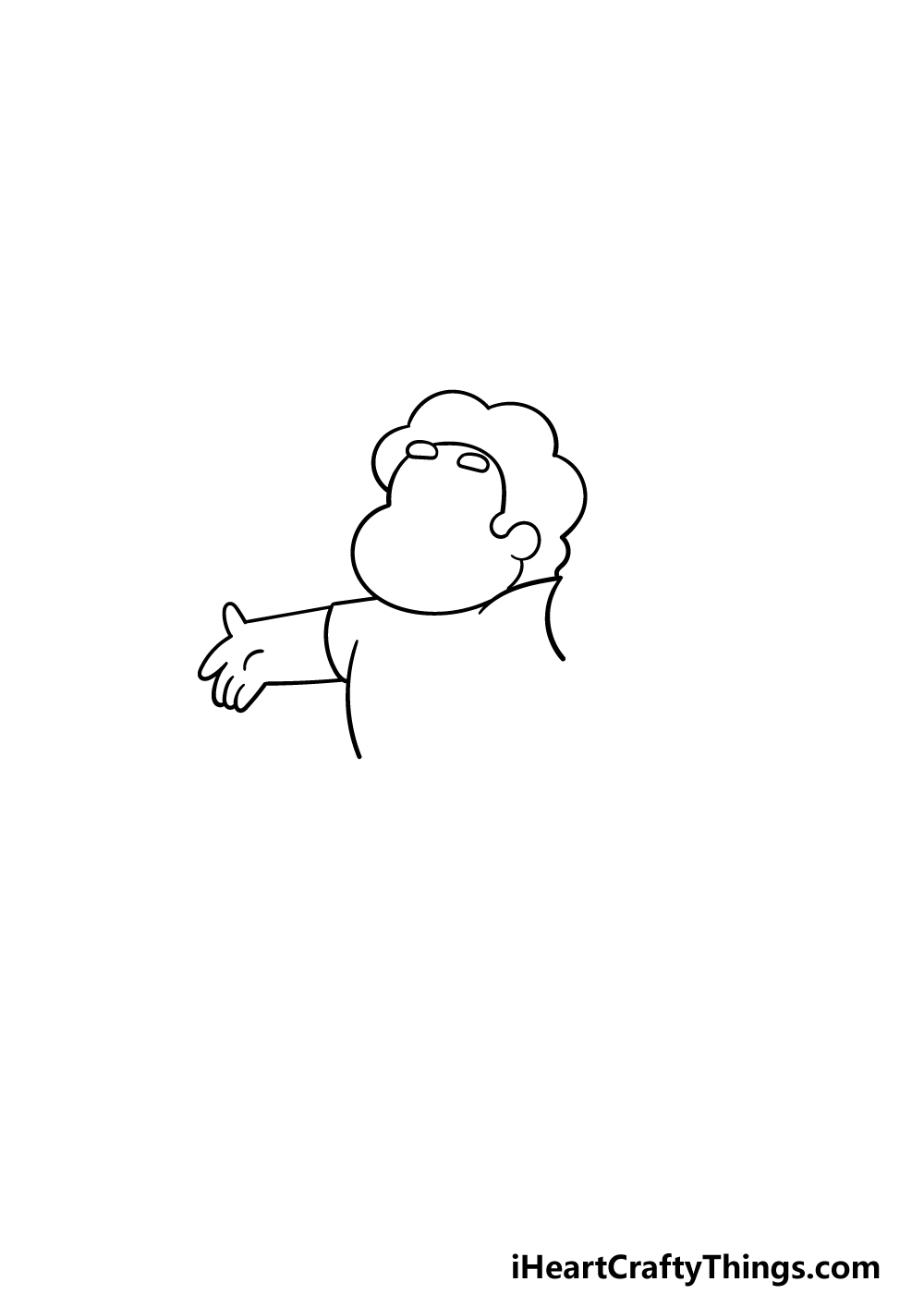 drawing steven universe step 2