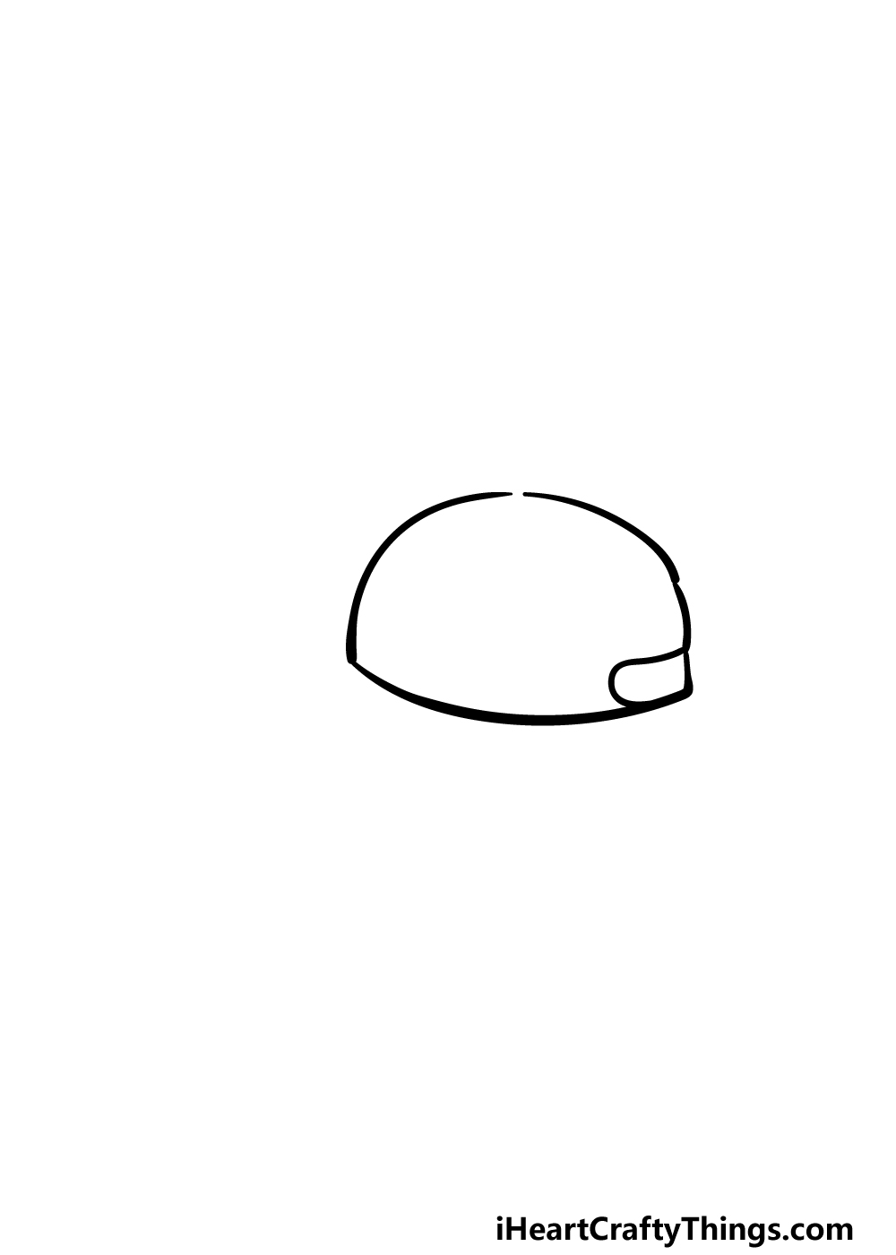drawing a cap step 2