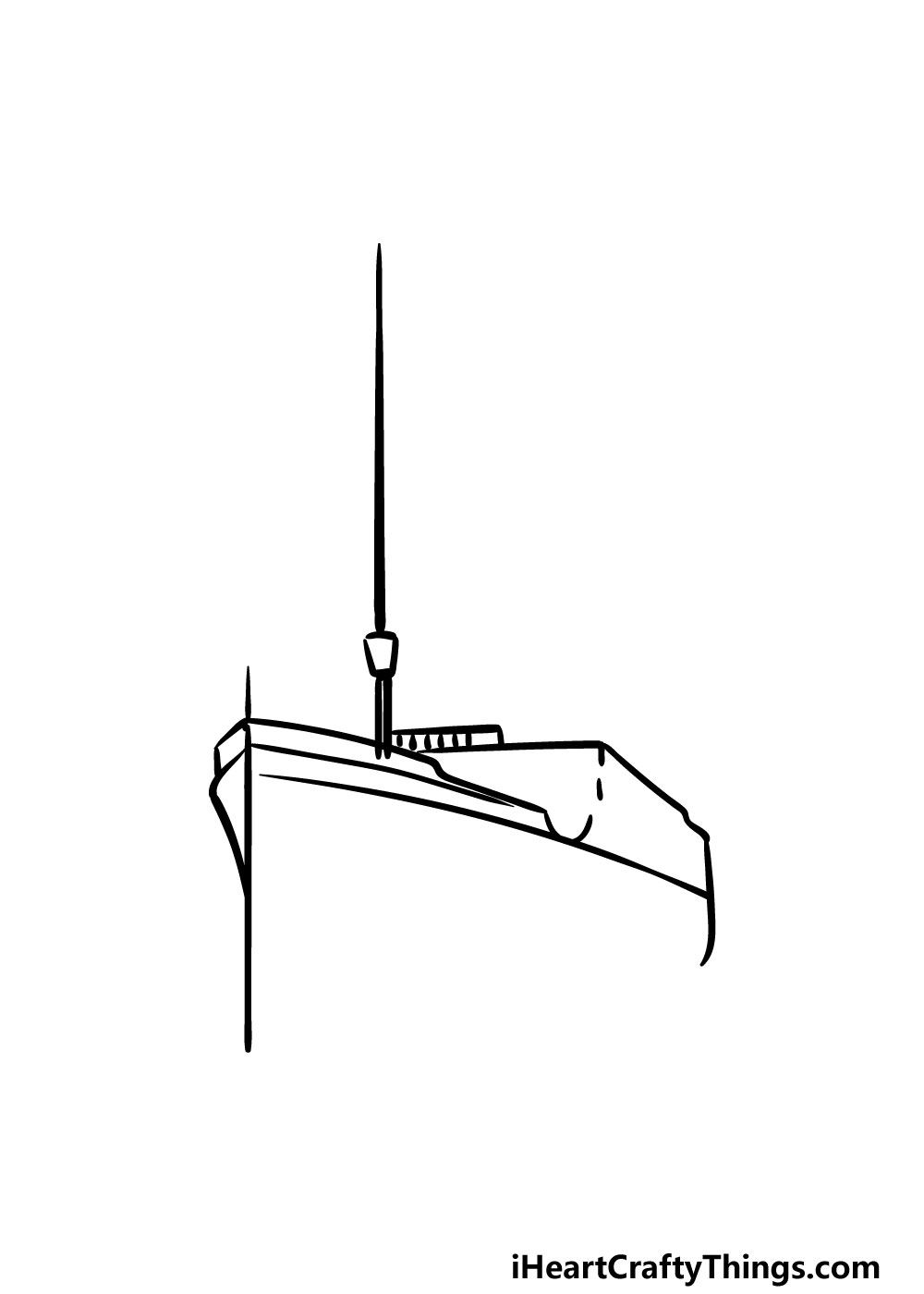 drawing titanic step 2