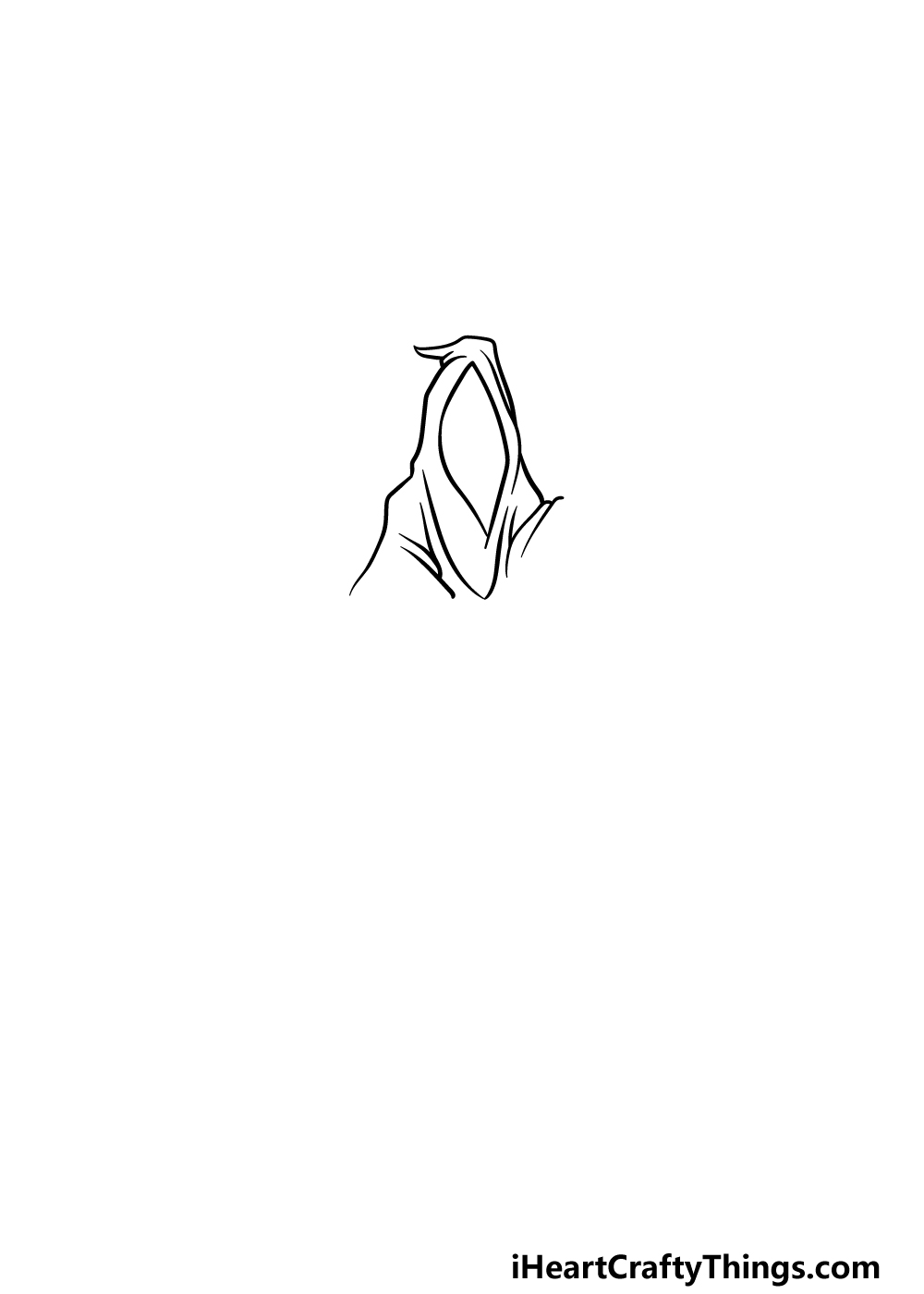 drawing grim reaper step 2
