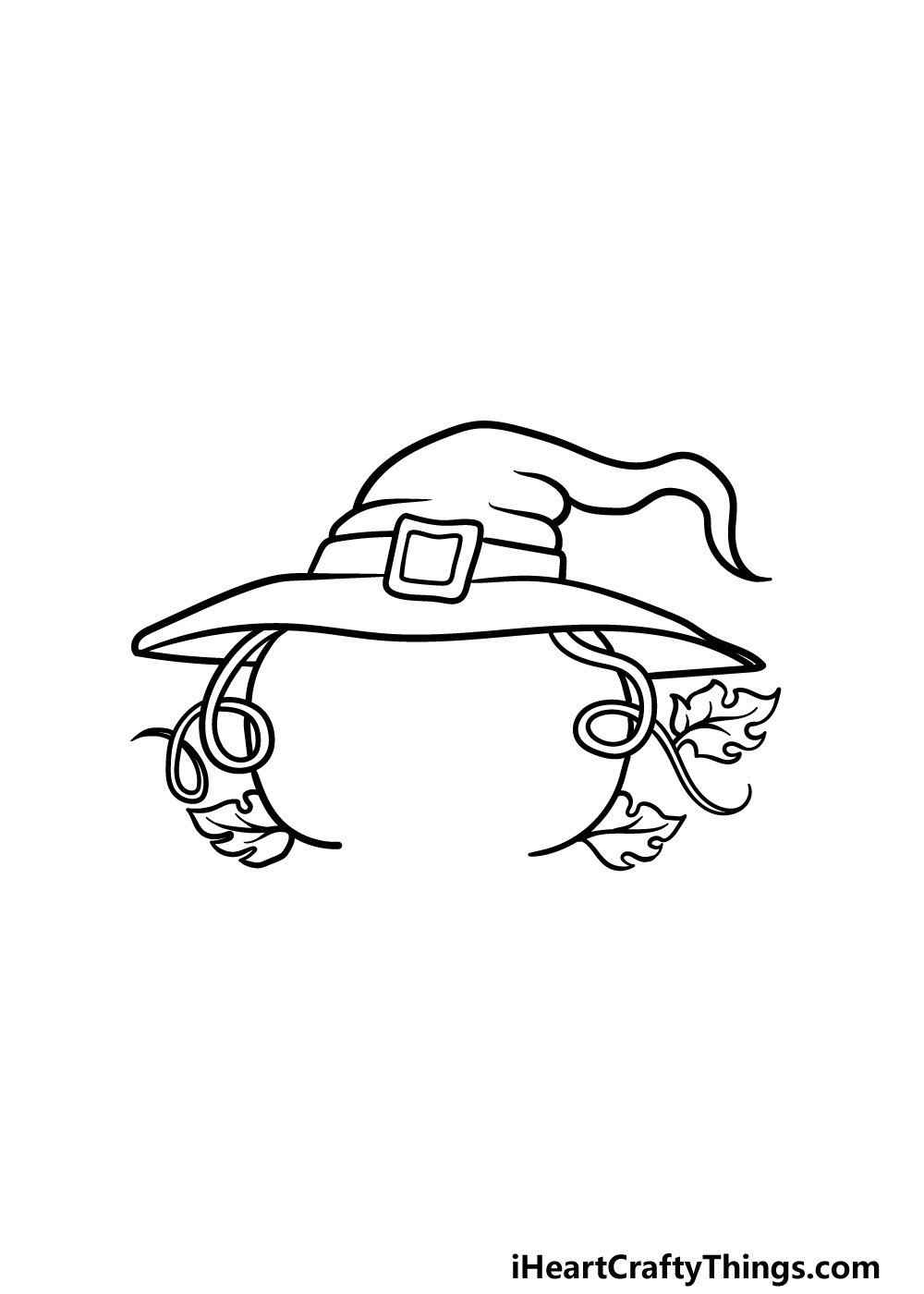 drawing Halloween step 3