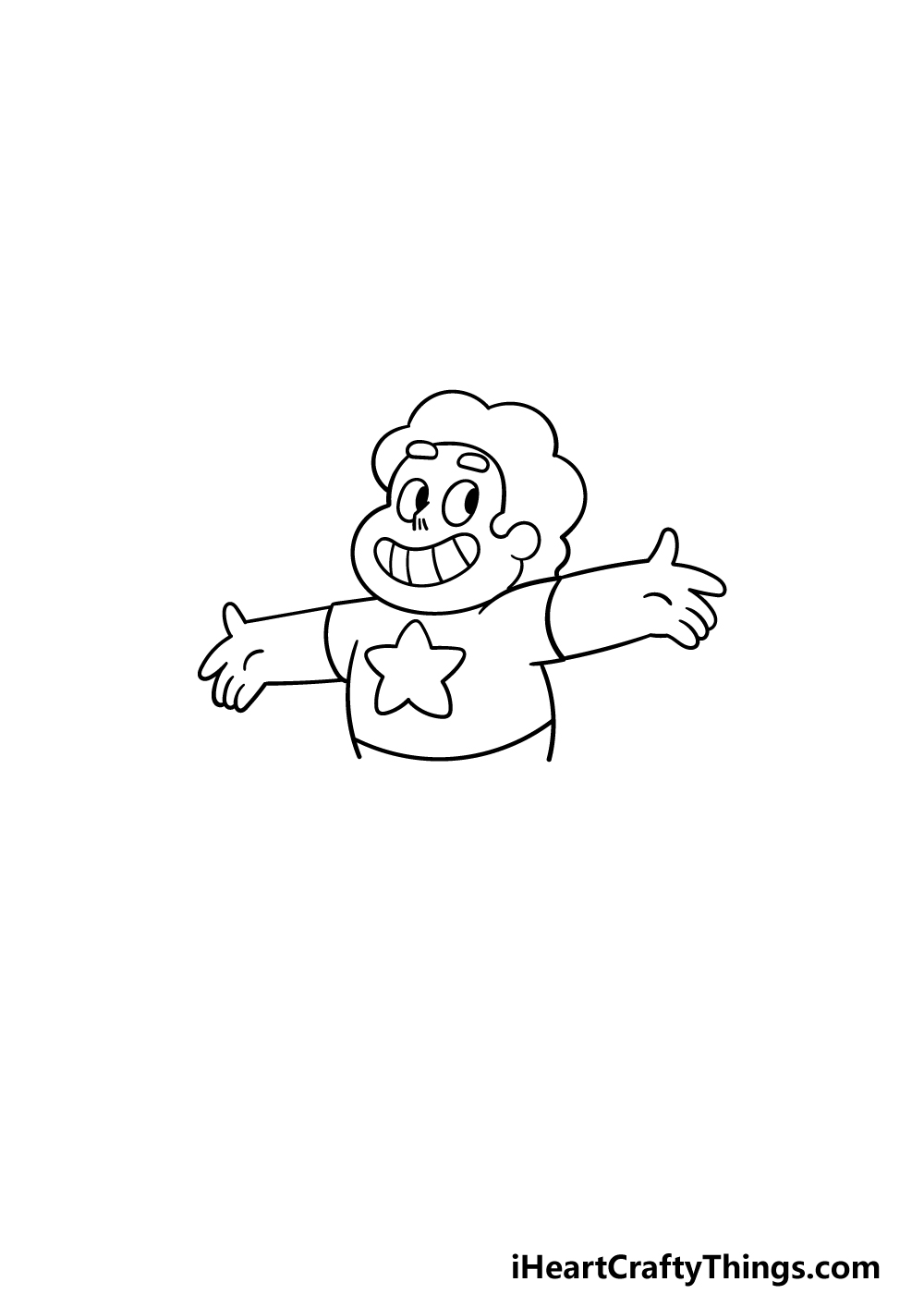 drawing steven universe step 3