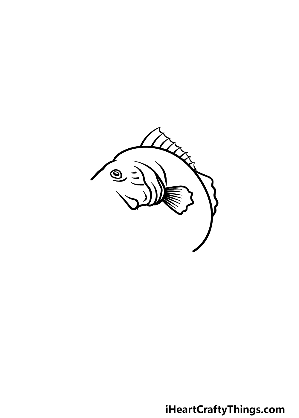 drawing a bass step 3