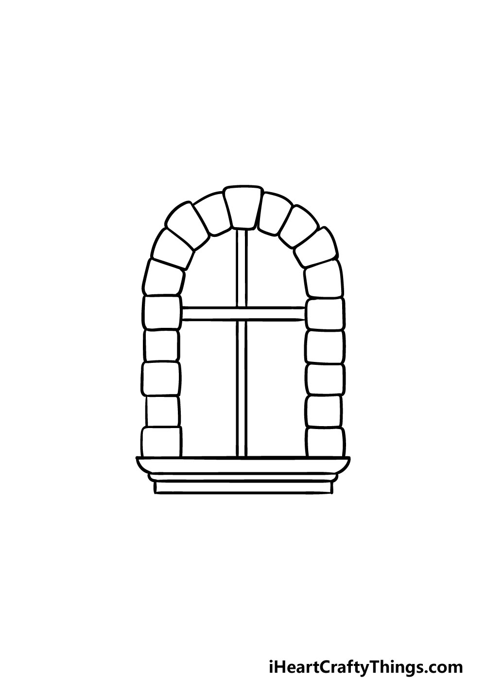 drawing a window step 4