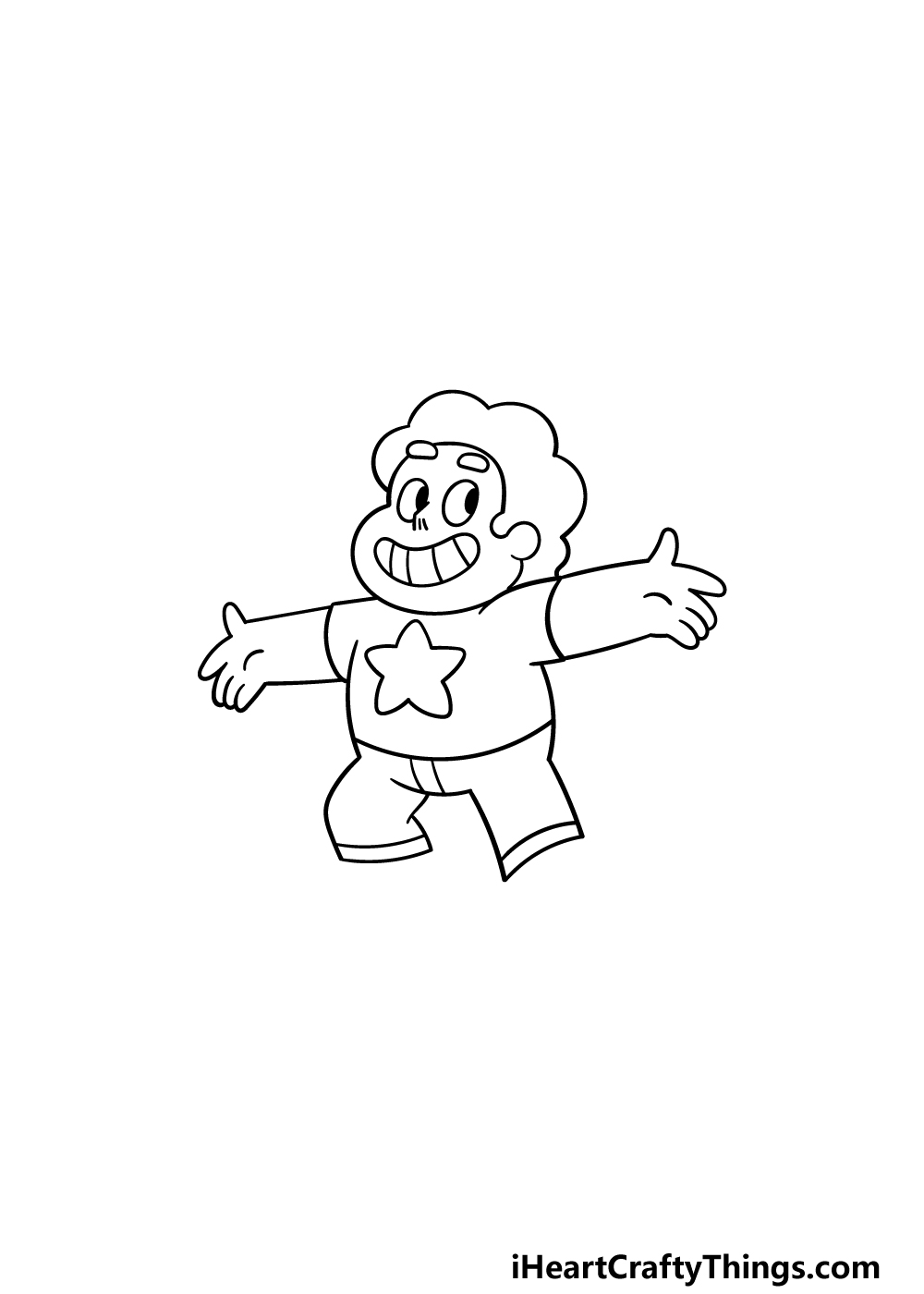 drawing steven universe step 4