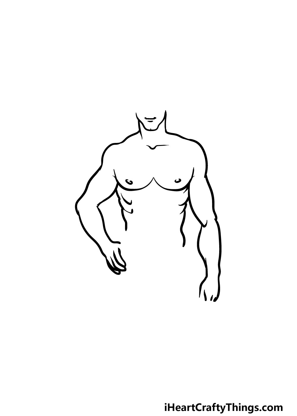 drawing torso step 5