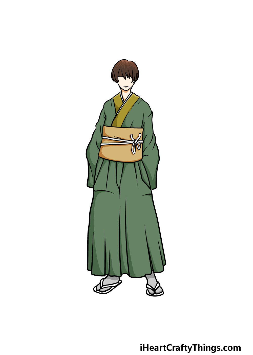 drawing anime clothes step 6