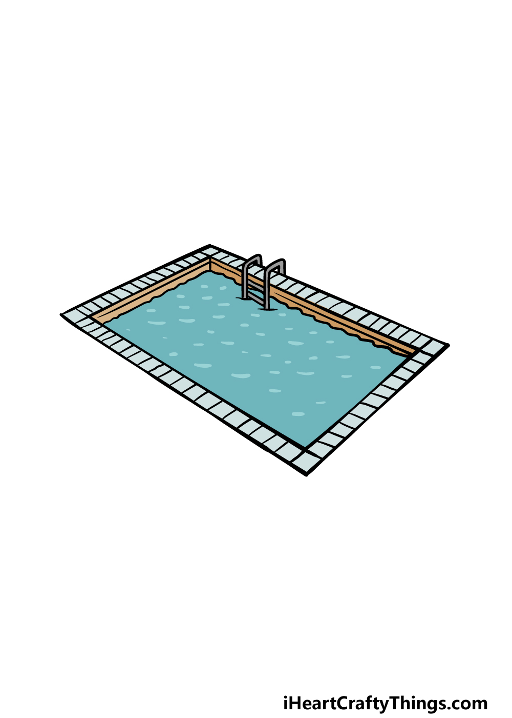 drawing a pool step 6