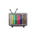 how to draw a TV image