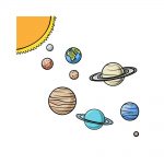 drawing solar system image