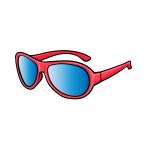 how to draw sunglasses image
