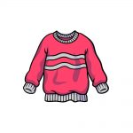 how to draw a sweater image