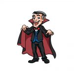 how to draw a vampire image