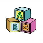 how to draw blocked letters image