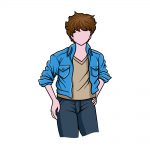 how to draw clothing folds image