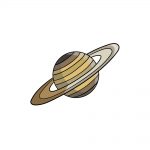 how to draw Saturn image