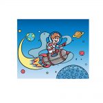 how to draw space image