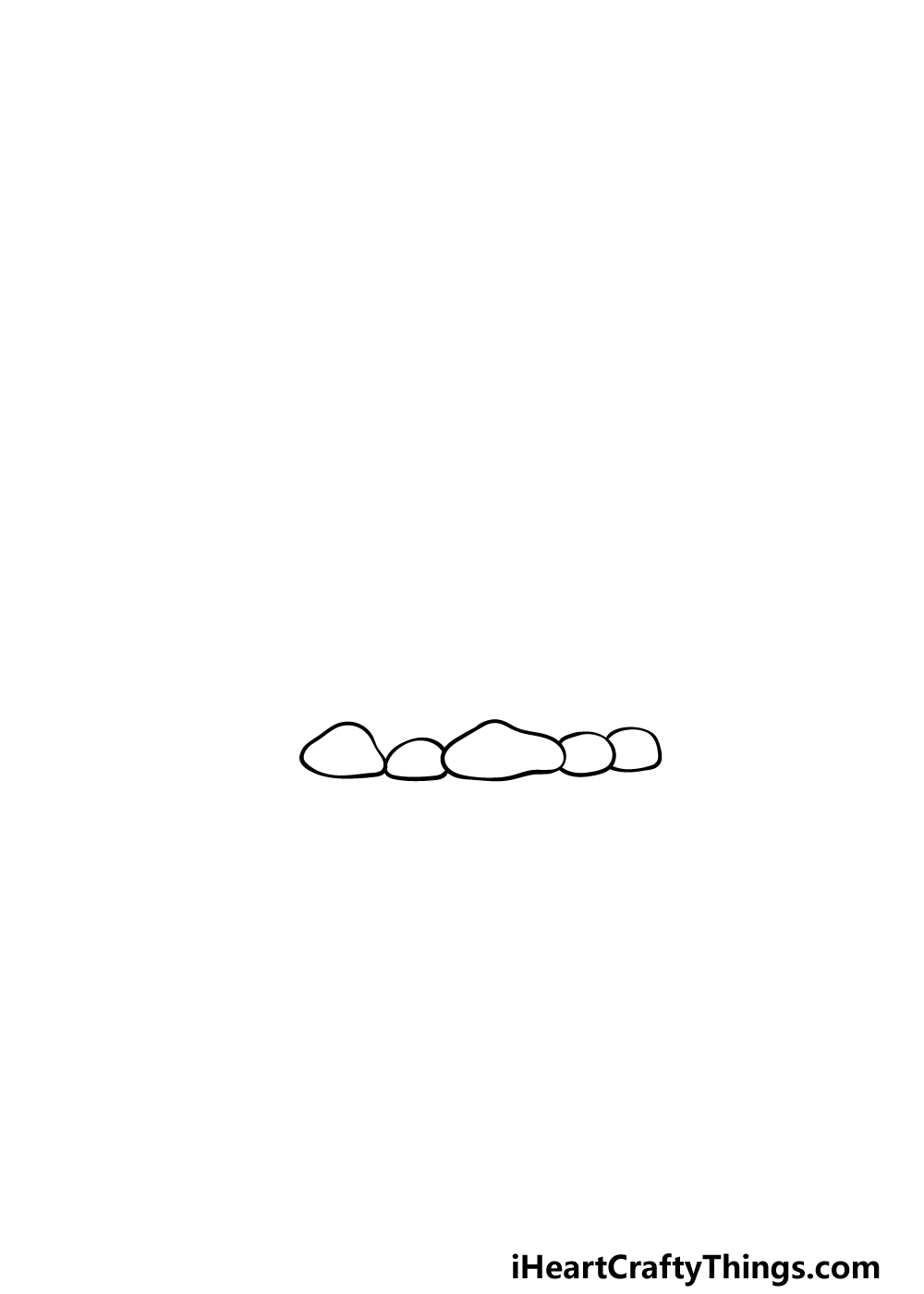 drawing a pond step 1