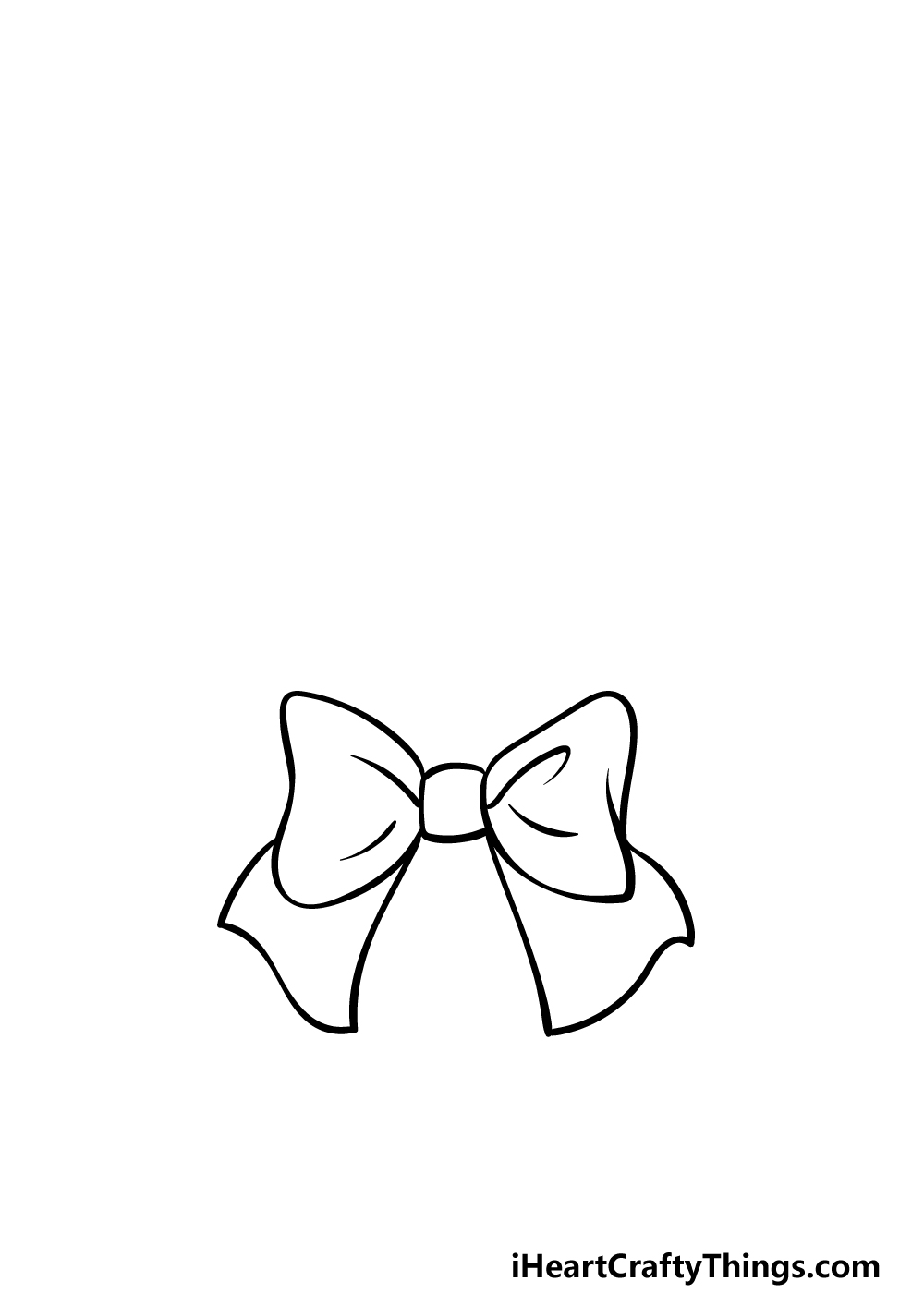 drawing a wreath step 1