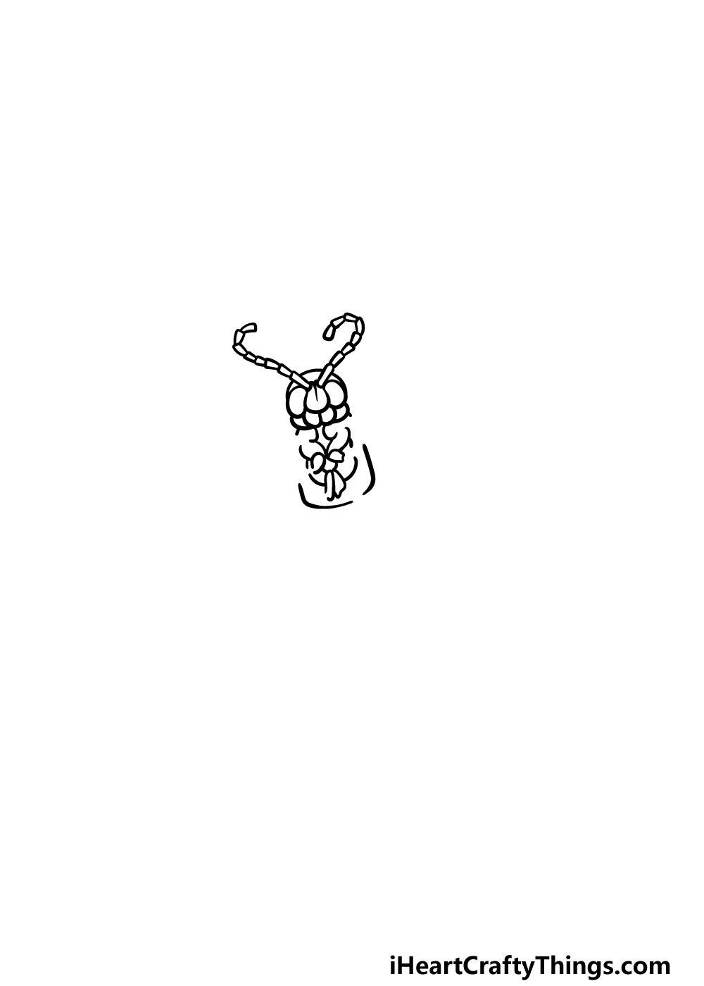 drawing a firefly step 1
