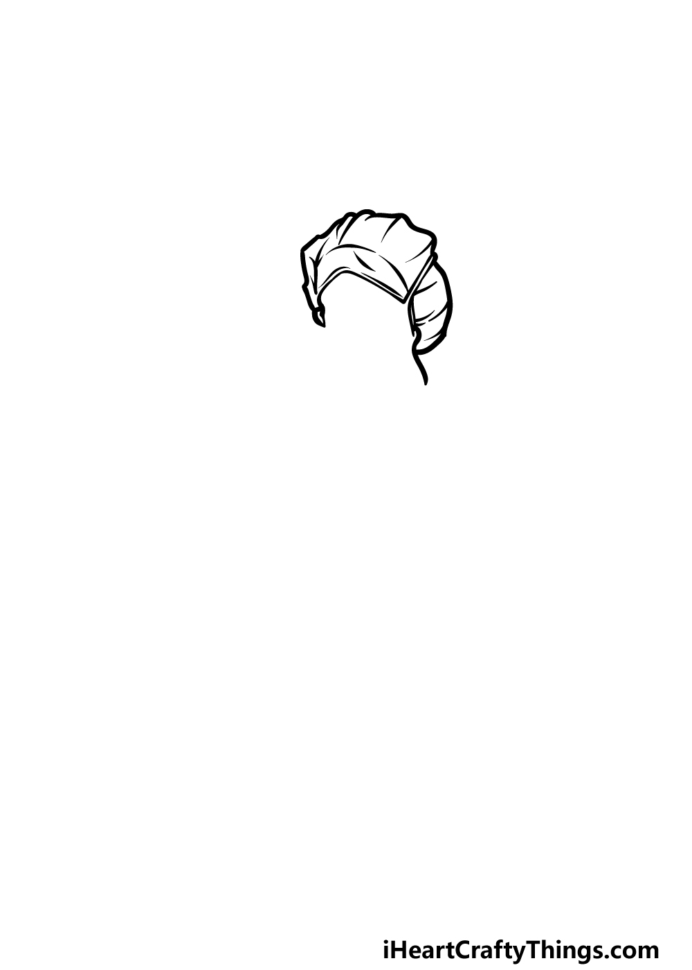 drawing a nurse step 1