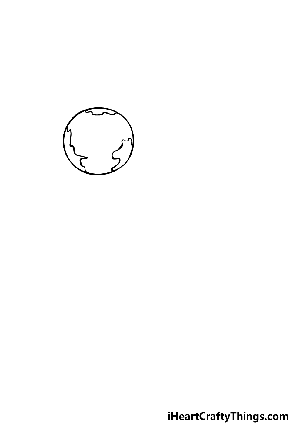 drawing sky step 1