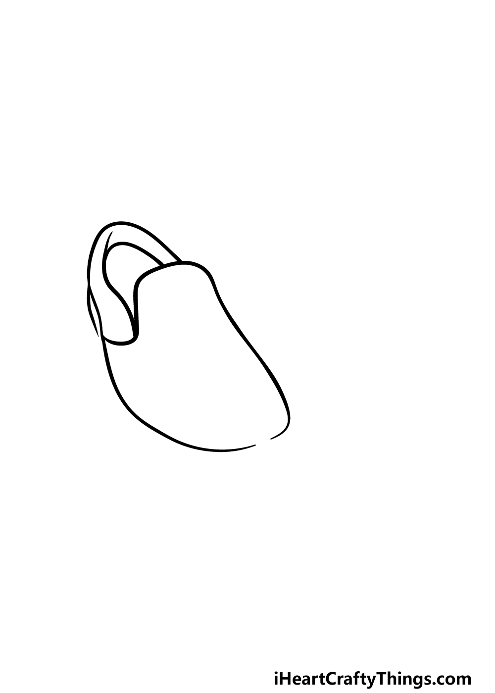 drawing vans shoes step 1