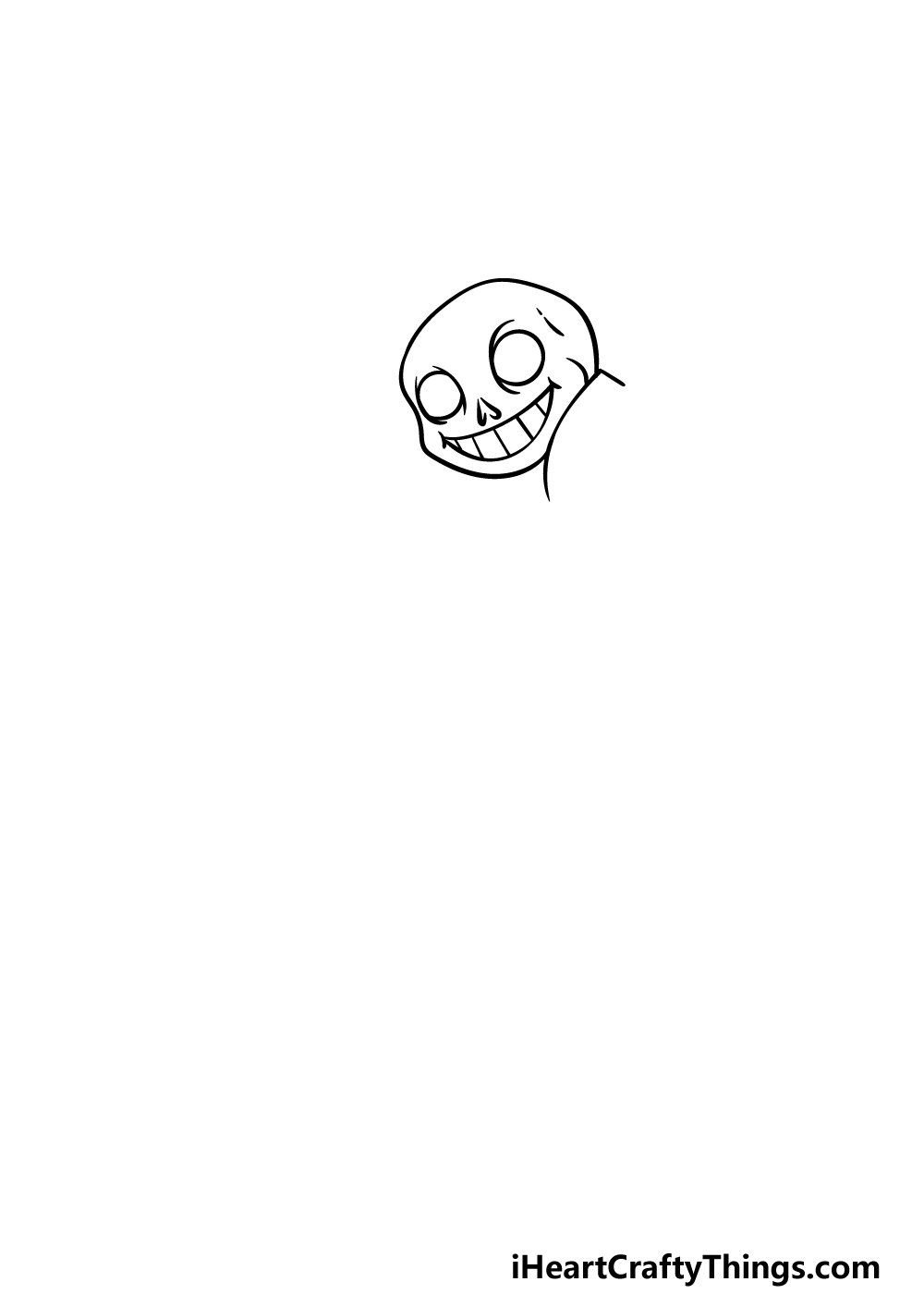 drawing Sans step 1