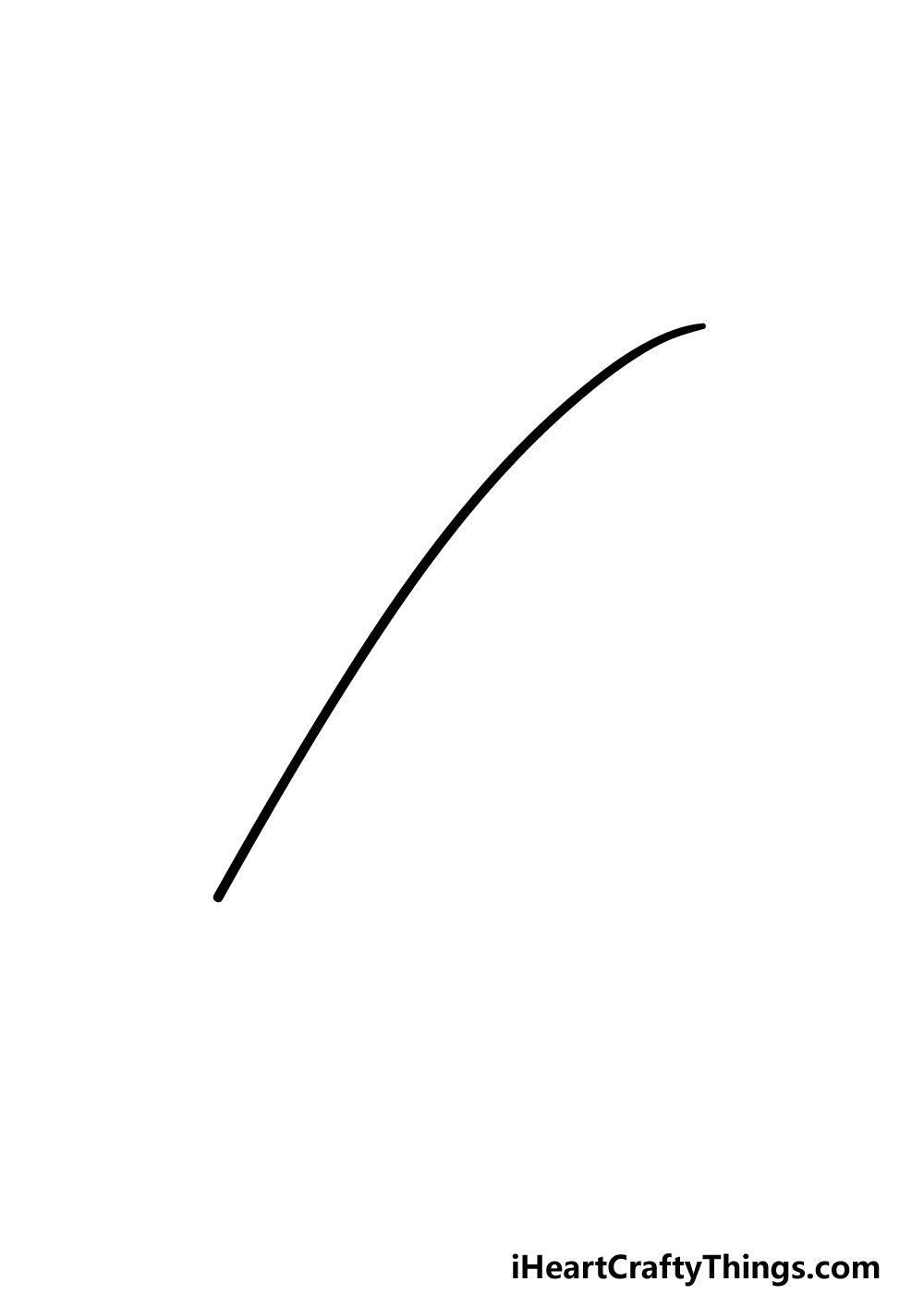 drawing a surfboard step 1