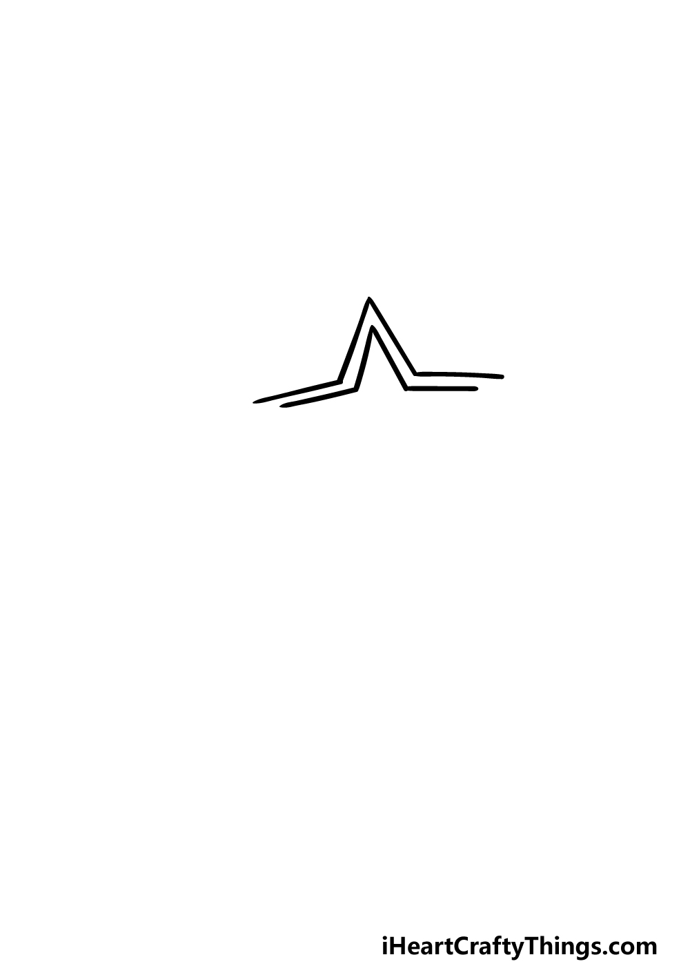 drawing a Shooting Star step 1