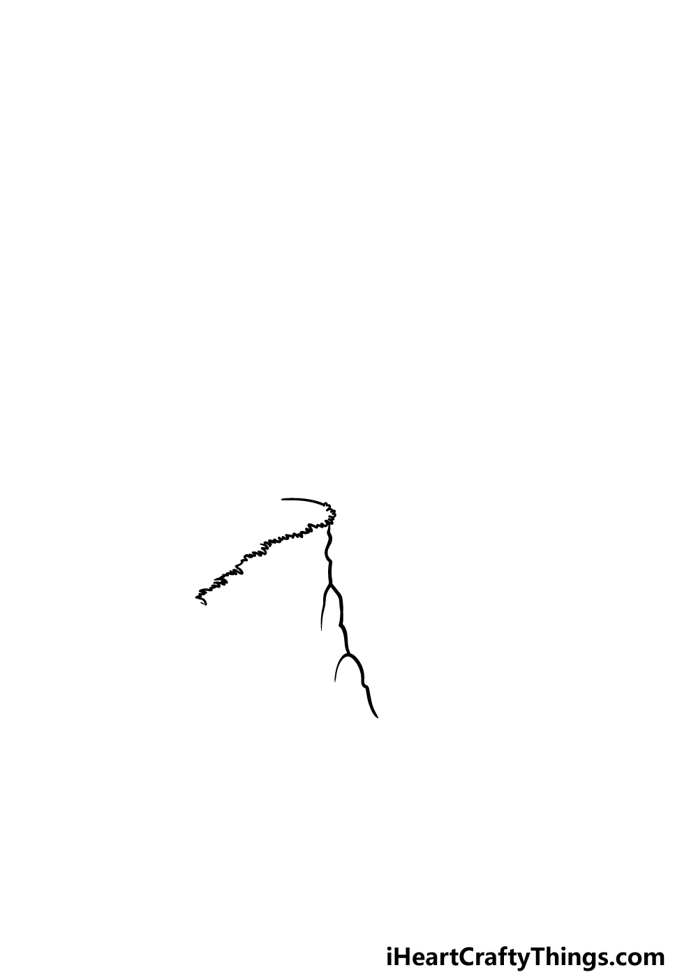 drawing a cliff step 1