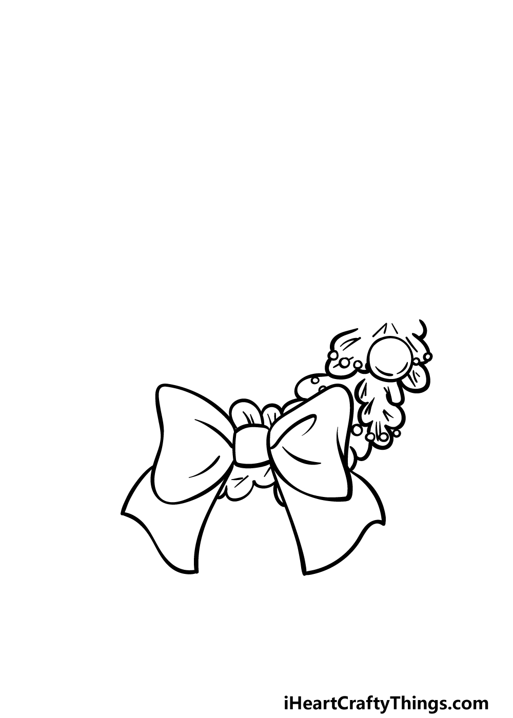 drawing a wreath step 2