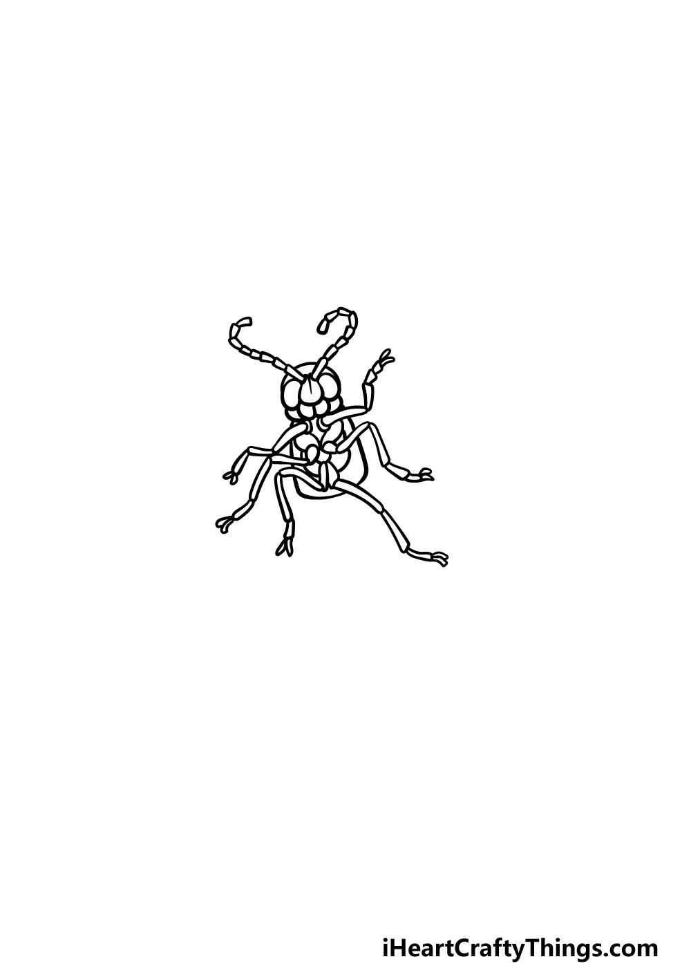 drawing a firefly step 2