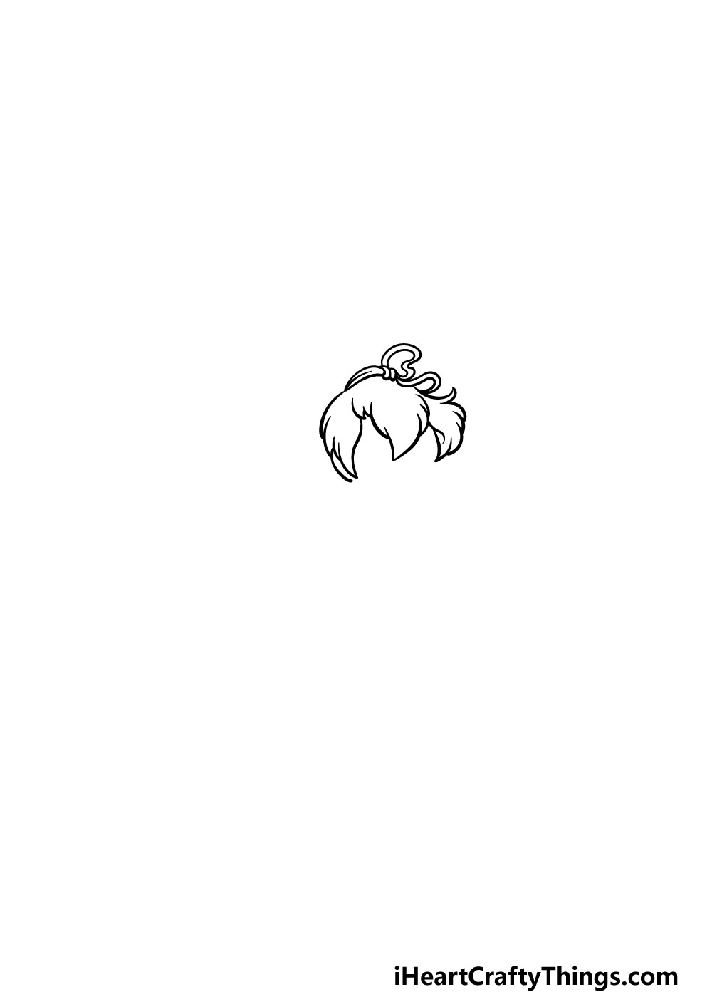 drawing Tinkerbell step 2