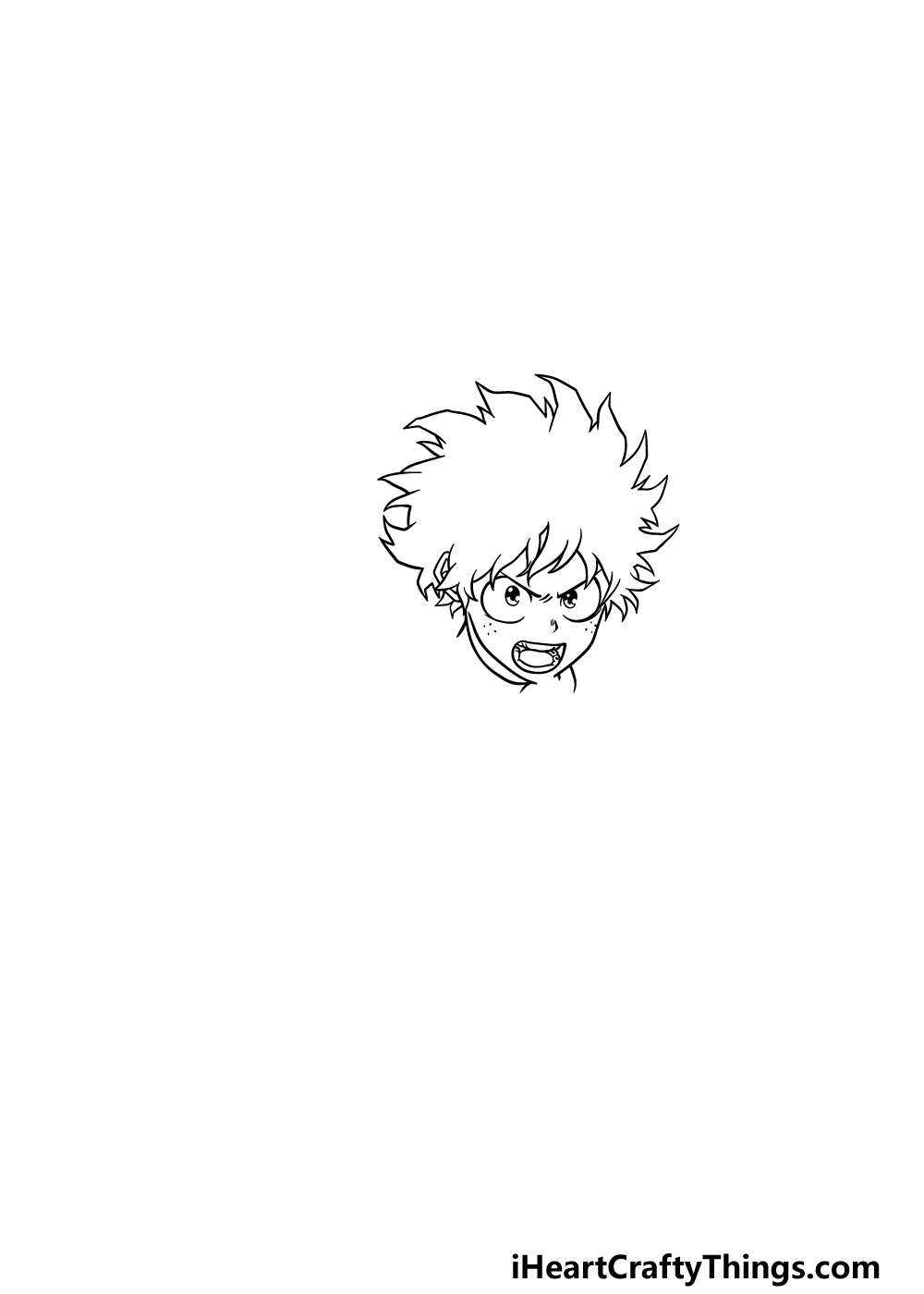 drawing my hero academia step 2