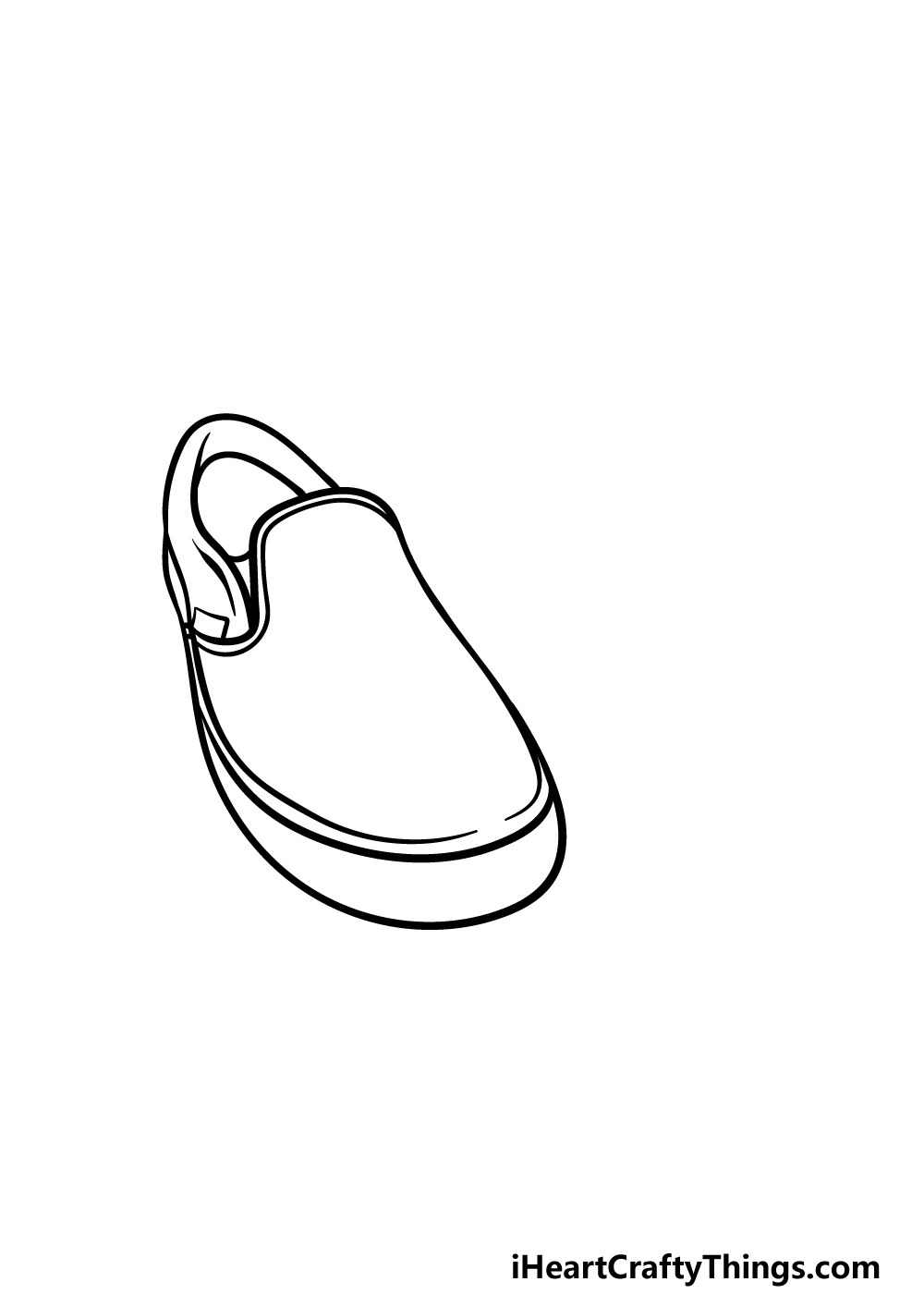 drawing vans shoes step 2